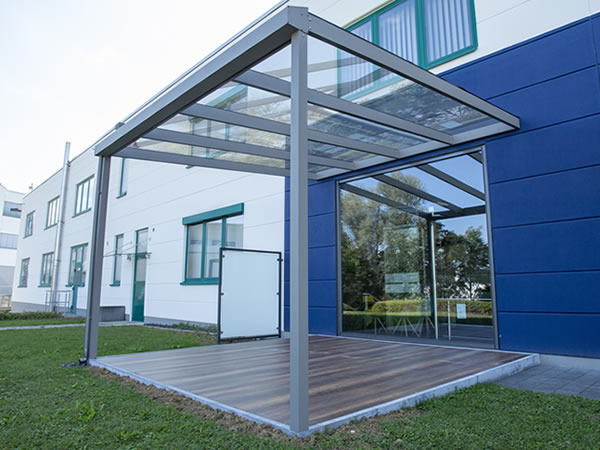 Aluminium Terrassenüberdachung