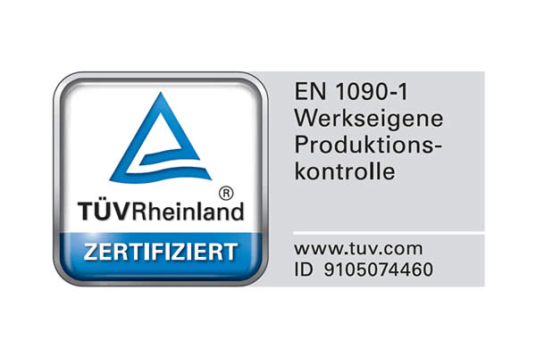 TÜR Rheinland zertifiziert